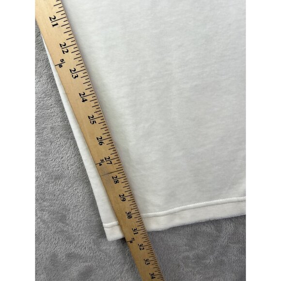 Jones New York Signature Womens Velour Ivory Cotton-Blend Lounge Pants Medium - Picture 4 of 11